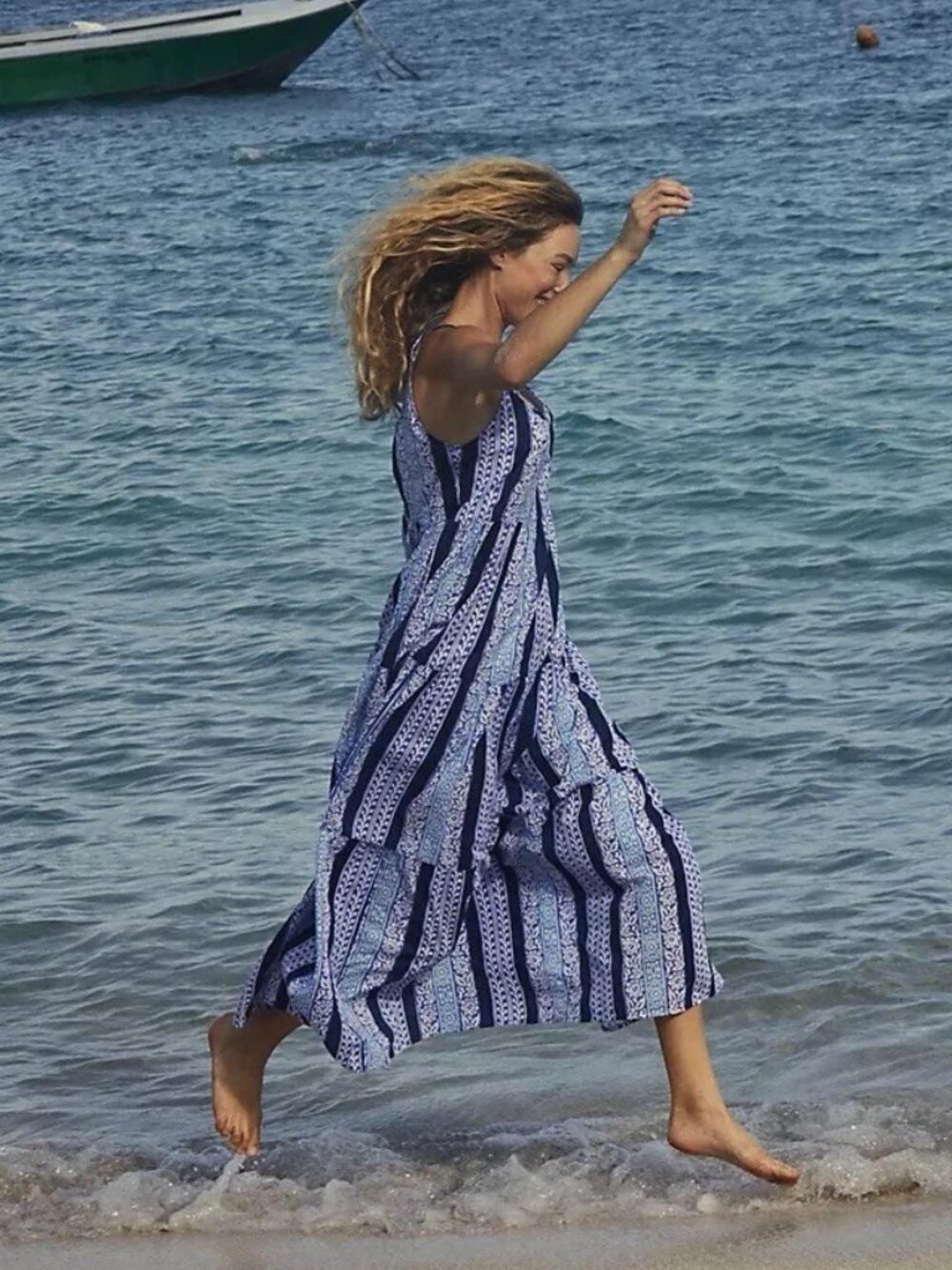 Roberta Roller Rabbit Dakota Cover-Up Maxi Dress Anthropologie Size Small